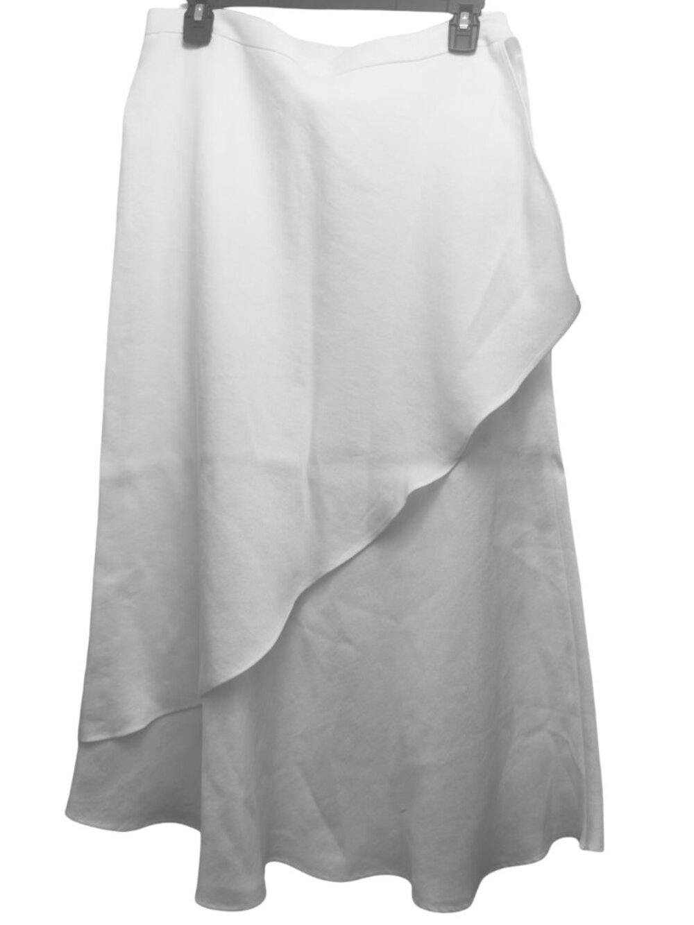 Women Massimo Dutti NWT a line skirt with additional wing  whitesz 12 US 16 UK